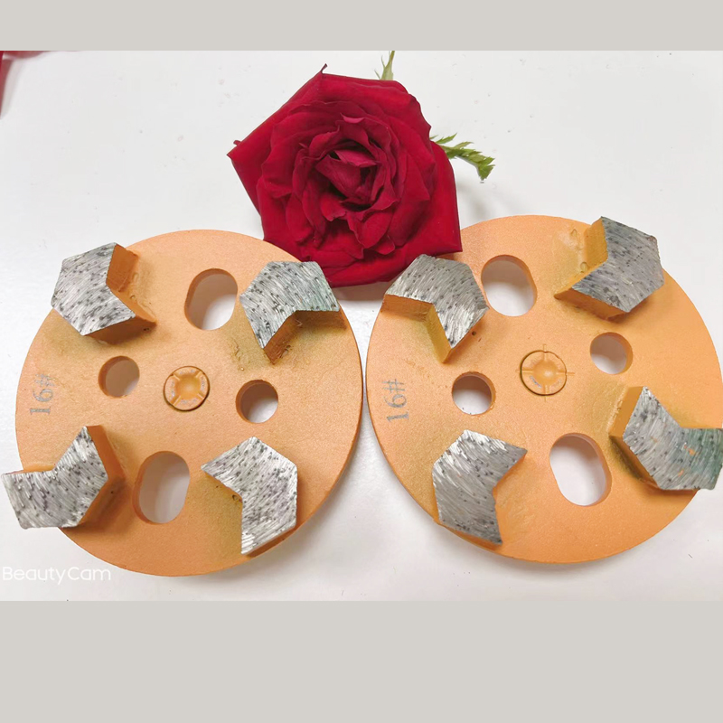 Zhongheng golv diamantinding skiva/concrete metall slip skiva 16#