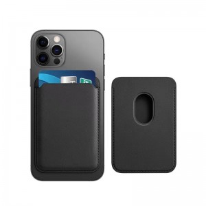Lämplig för Apple Magsafe Card Bag Magnetic Accessory Card Hylsa iPhone13 Skyddsfodral Läder iPhone13Pro Businesskortväska