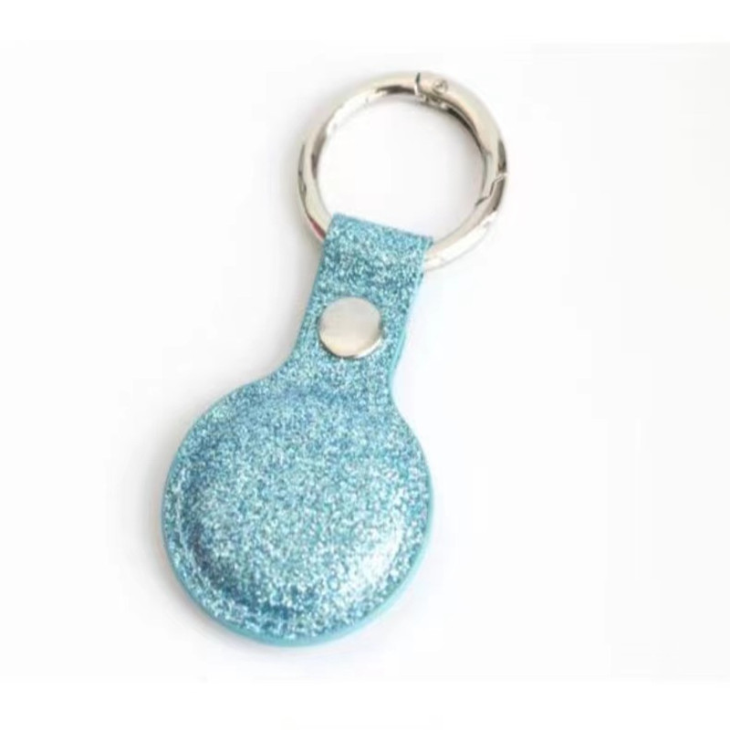 Airtag Protective Case Apple Airtags Anti-Loss Protector Case, Privat Custom DIY Pendant Pet Keychain All-Inclusive Children \\ 's Leather Positioning Tracker
