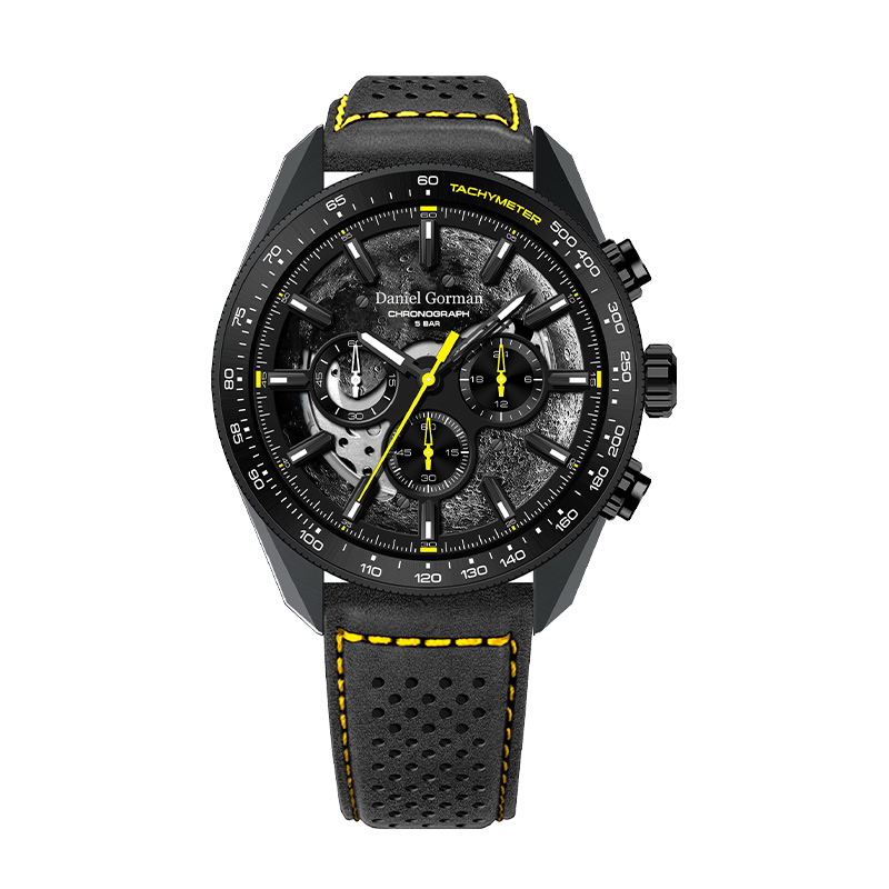 Daniel Gormandg9006 Watch Men \\ 's Watch OEM rostfritt stål japansk rörelse kronograf Men \\' s Watch Sapphire Glass Watch