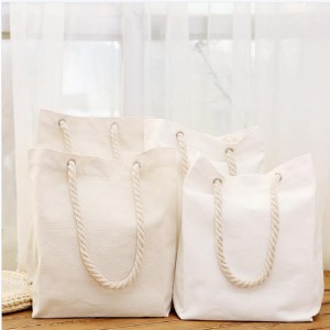 Canvas mode shopping väska