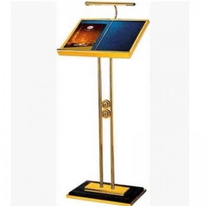 Hotel Restaurant Lobby Brand Display Rack Advertising Rack