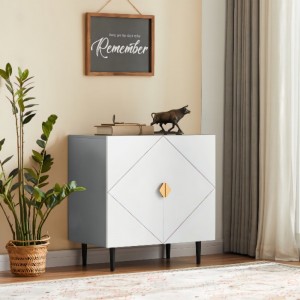 Kaffeskåp, modern minimalistisk ljus lyxstil, vardagsrum, korridor, café, matsal.