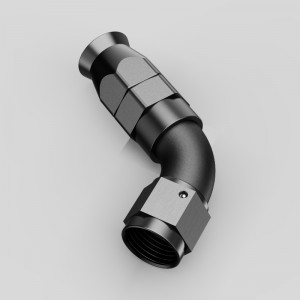 PTFE 60 graders slangändbeslagadapter