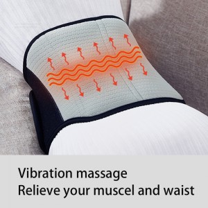Uppvärmd midjelagning med massage, uppvärmning av vibrationsmidjemassager