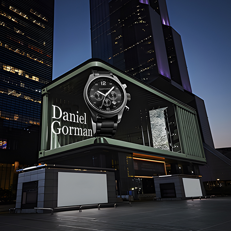 IWC NEW TOP GUN NAGE EYE 3D Creative Outdoor Advertising lanserad