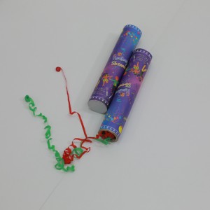 Hot Sale Safe Holiday Supplies Popper Paper Wedding Birthday Party Confetti Cannon