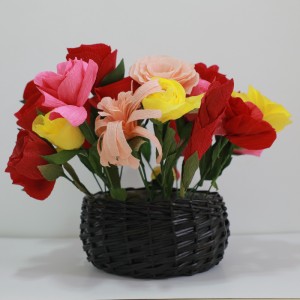 Crepe papper för blomma