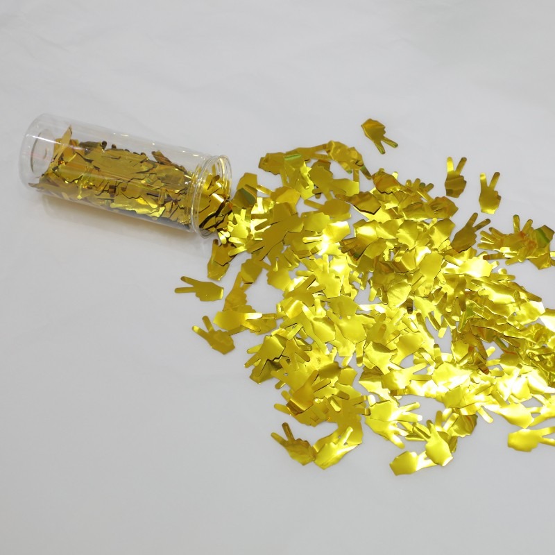 Gold Push Pop Confetti Poppers