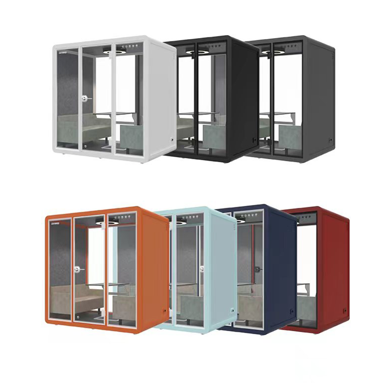 Rörligt ljudisolerat kontor Telefonbås Telefonbås Kontorsmöte PODS Snabb montering Soundproof Booth