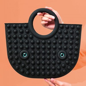 Silikon Topphandtag Satchel axelpåsar