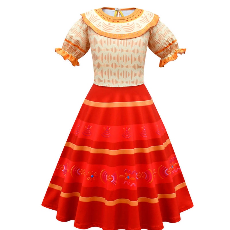 2022 Magic House Kids Dress Up Costume Festival Cosplay Dress Short Sleeve Princess Dress