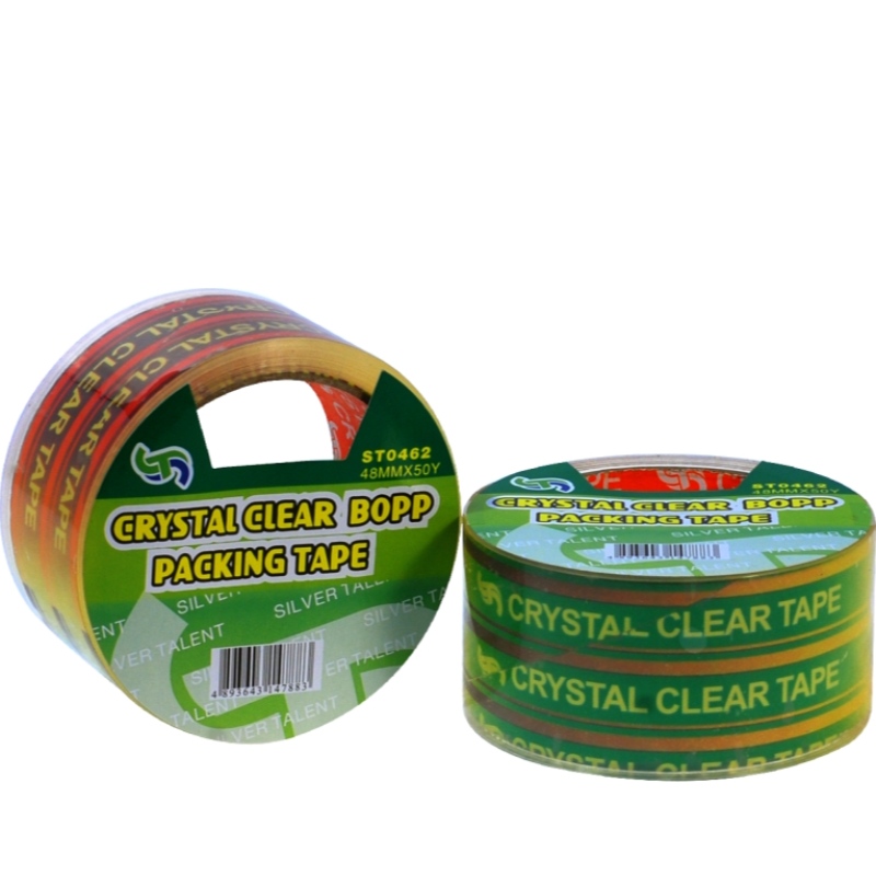 Crystal Clear Lime Packing Tape Paper Card Packing