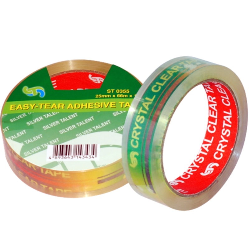 Crystal Clear Lime Packing Tape Paper Card Packing