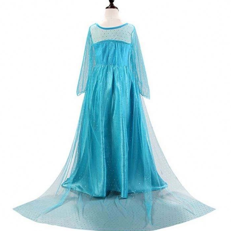 Barn \\ 's bär barnfest cosplay kostym långärmad paljett tjej elsa klänning setny elsa anna klänning 3-8t hcgd-001