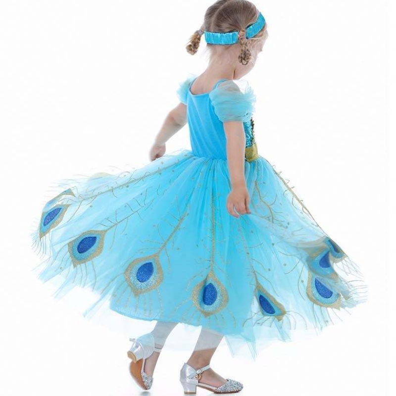 2022 Nya ankomster Summer Halloween Costumes Toddler Girls Dress Up Party Arabian Princess Costumes HCAL-006