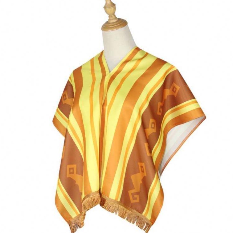 Trending Products 2022 Halloween Cosplay Costumes Camilo Cloak Encanto Bruno Costume For Kid HCIS-004