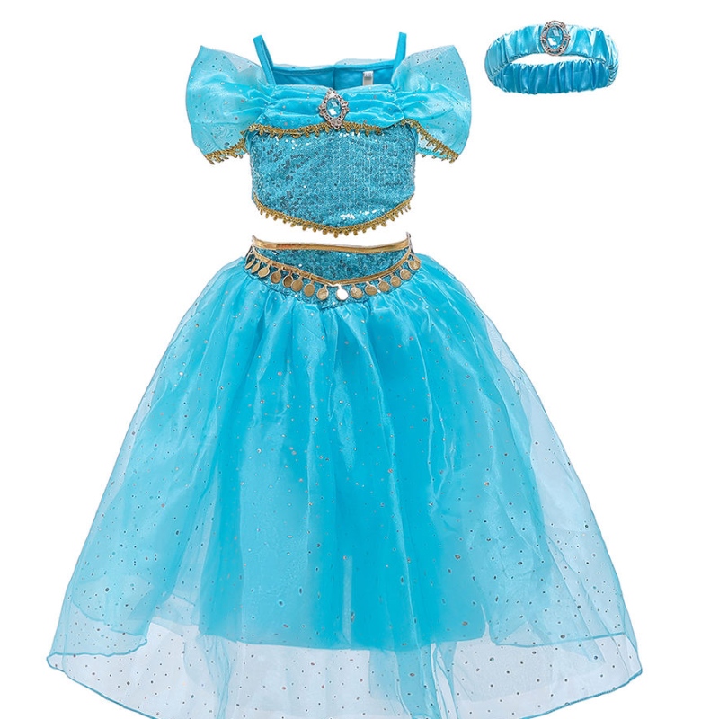 Partihandel Babykläder Set Kids Festival Clothing Girls Two Pieces Passar Halloween Outfit