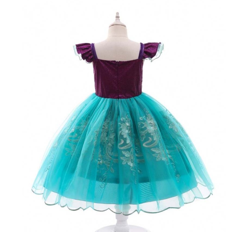 Baige Girls Mermaid Ariel Princess Dress Cosplay Costumes For Baby Girl Mermaid Dress Up Children Halloween Clothing