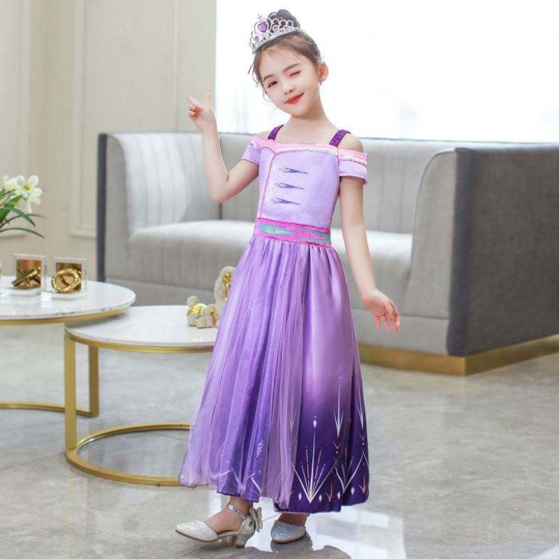 Baige Halloween Princess Dress Girl Cosplay Dresses Child Summer Aisha Queen Barn