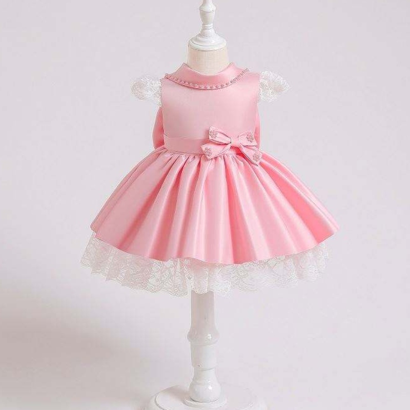 Baige Senaste designer Baby Girl Party Dress Flower Girl Sequined Princess Dress Christmas Baby Girl Dress XZ003