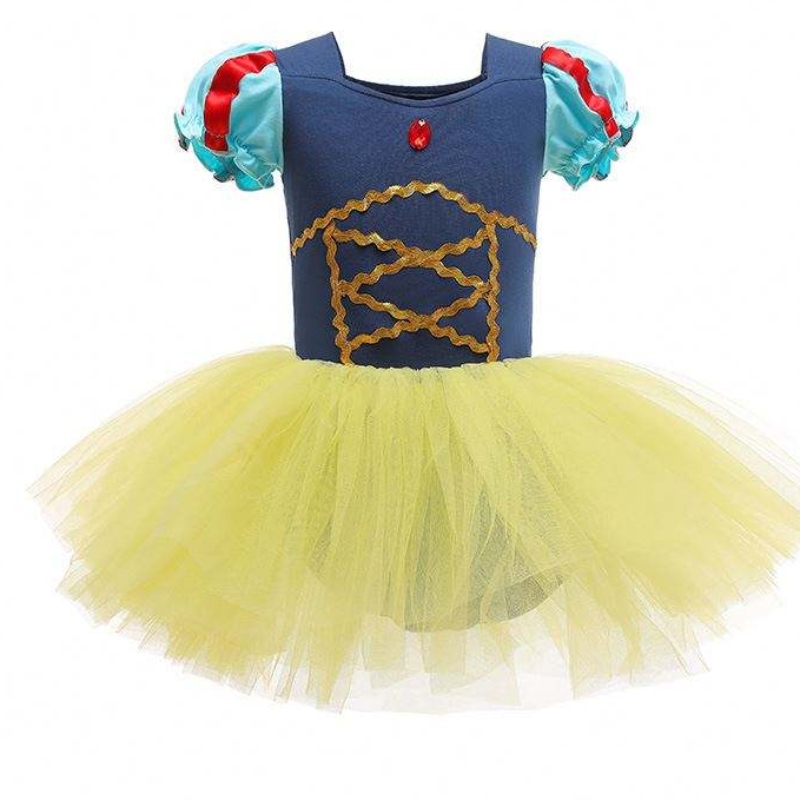 Barn balettflicka klänning prinsessan snövit anna sommarföreställning kostym baby flicka kläder bx90