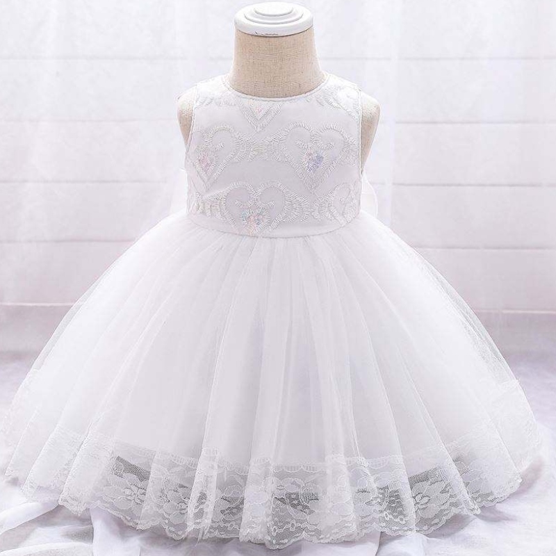 Baige Summer Baby Girl \\ 's söta Bow Dress Children Party Fashion Dress Kids Princess Dress