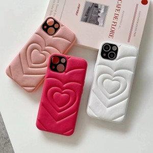 Lämplig för Apple mobiltelefon iPhone14/14Procase, All Inclusive Fall Proof Mobiltelefonskyddsläderfodral, personligt mönster TPU -skyddsfodral