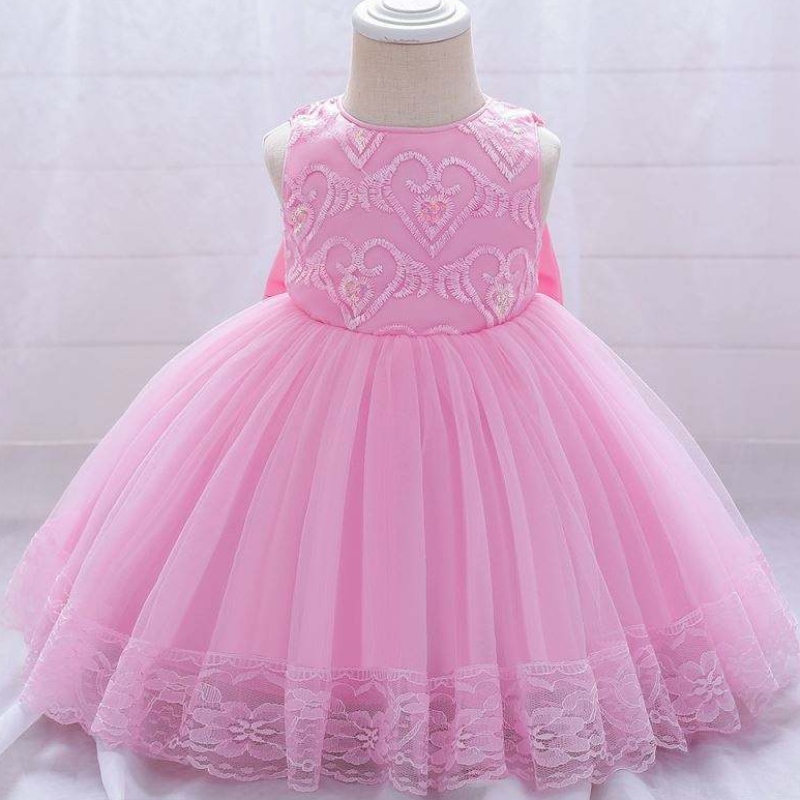 Baige Flower Girl Dresses Wedding Evening Dresses For Kids Party Dress Baby Newborn Babies Girls Frocks