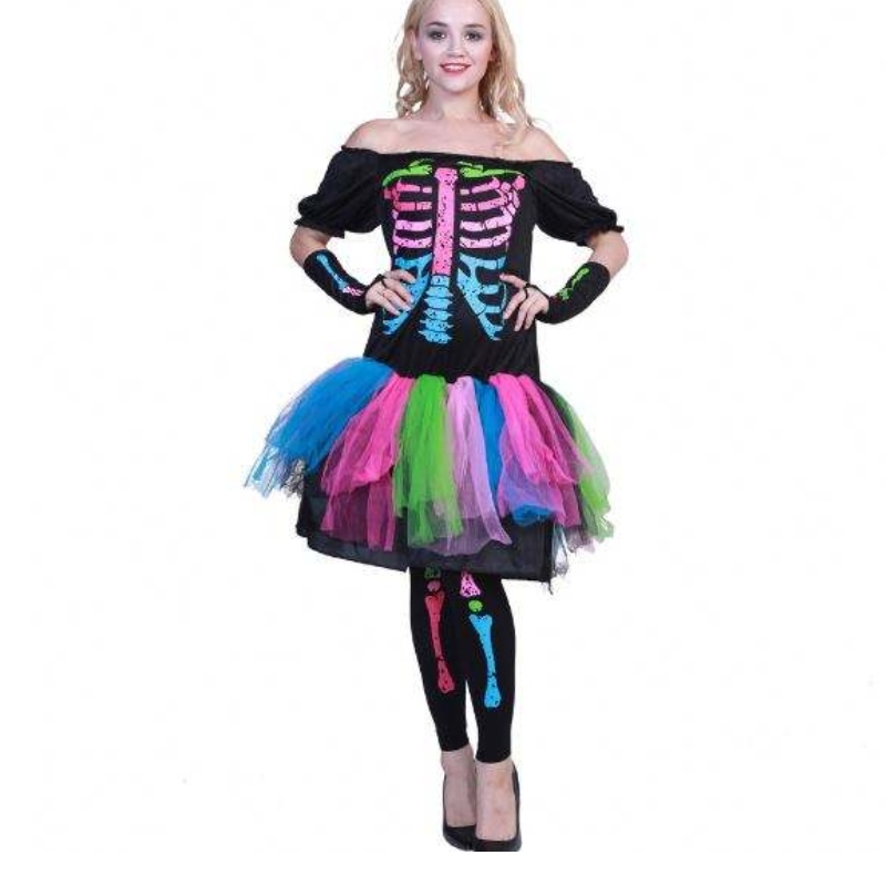 Gränsöverskridande utbud av Halloween Rock Zombie Cosplay-kostymer