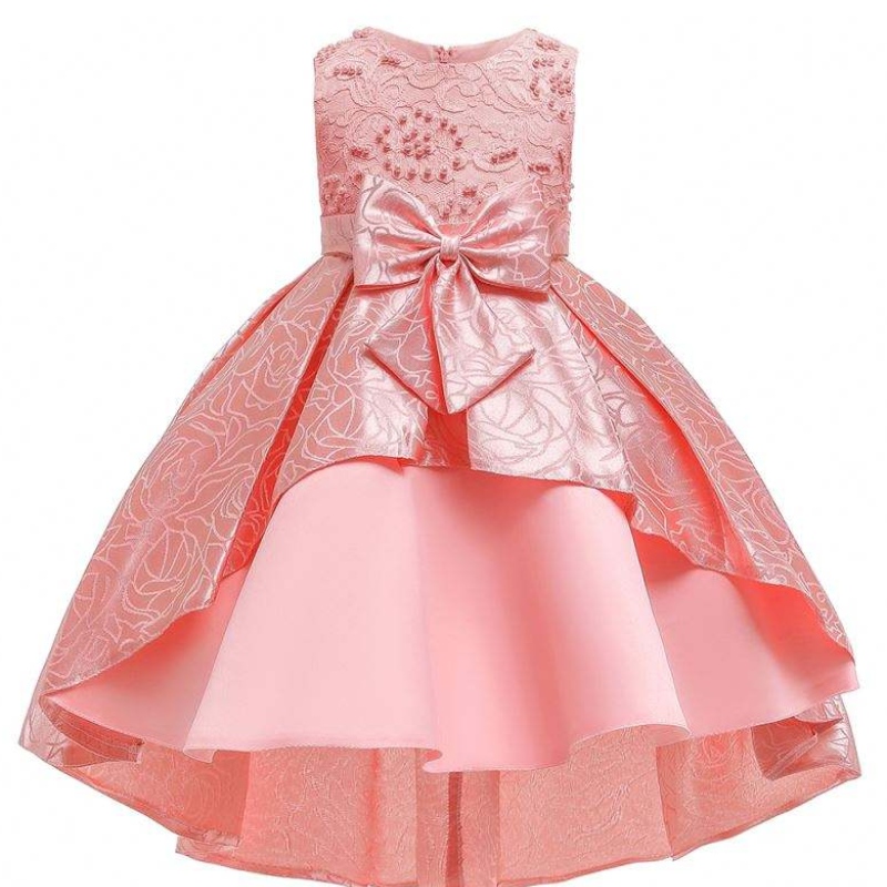 2020 Baby Girls Dresses High Quality Wholesale Clothing Sleeveless Mullet Dress T5176