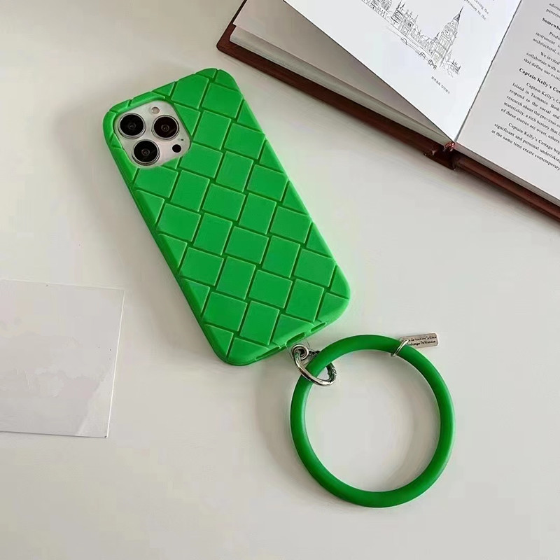 Lämplig för Apple iPhone 14Max-fodral, tredimensionell rutig armband Fullt paket Fall Proof-fodral, TPU-fodral