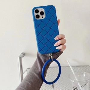 Lämplig för Apple iPhone 14Max-fodral, tredimensionell rutig armband Fullt paket Fall Proof-fodral, TPU-fodral