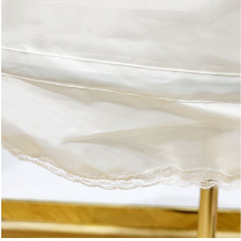 Baige Fashion Crinoline Petticoat kjol för flickor bollklänning underskirt för bröllopsklänning PS06