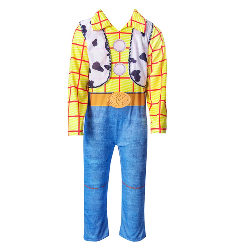 Halloween Cartoon Character Anime Costume Children's Cowboy Cosplay Costume