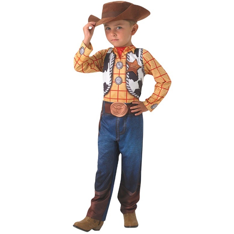 Het försäljningsmode i Stock Halloween Kids Western Cowboy Costume för 3-10 år pojke