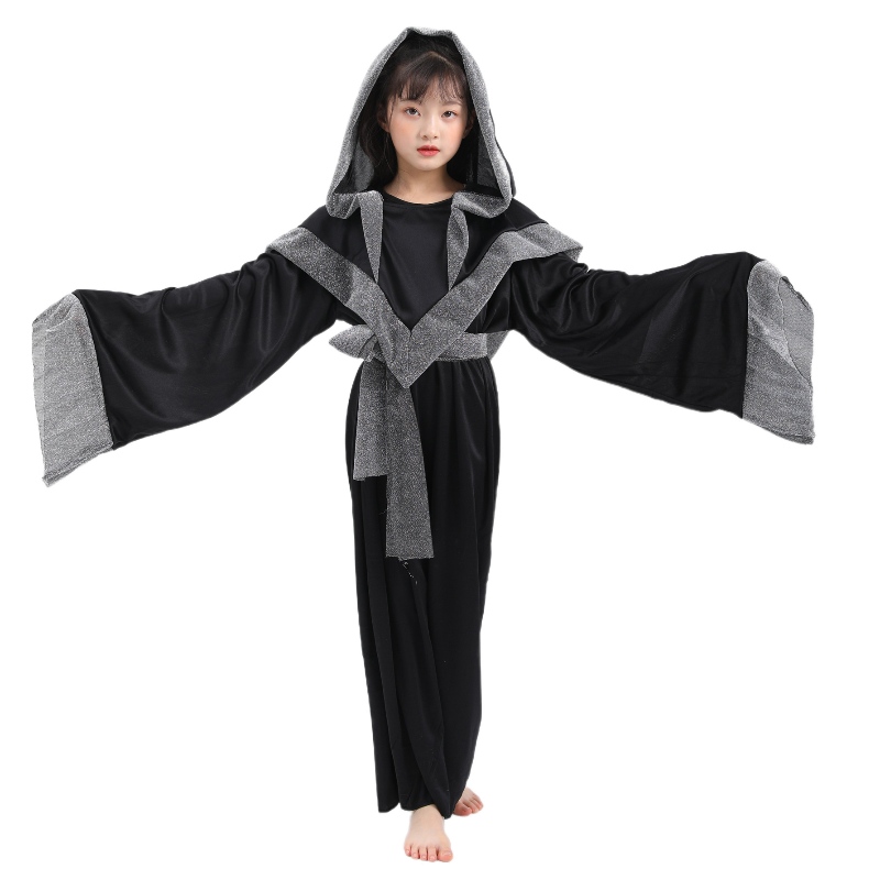 Carnival Witch Costume Wizard Cloak Children's Party Dress Up Cos Clothing