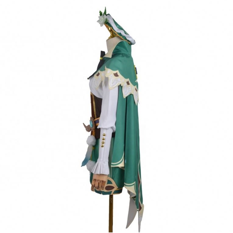 2022 Nya speluppsättningar Halloween Birthday Carnival Party Props Genshin Impact Barbatos passar cosplaydräkt