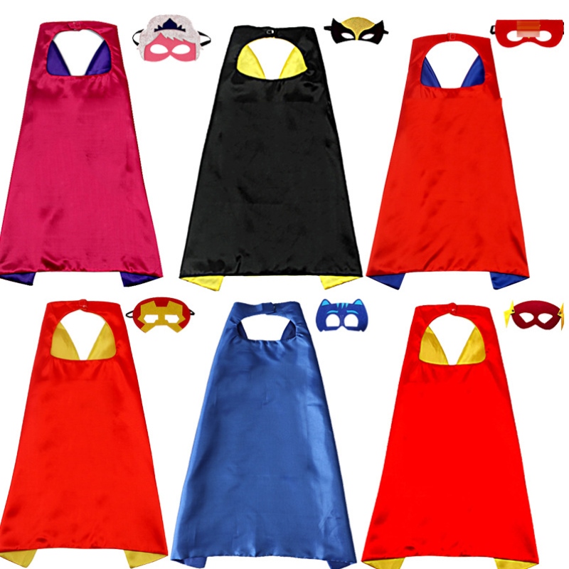 Toys Boys Superhero Capes Boy Gifts Boys Cartoon Dress Up Costumes For Kids 3-10 år gamla
