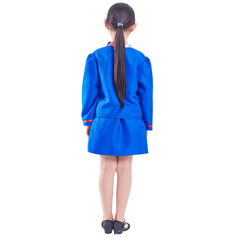 Barnens prestanda Kostym Flight Sköterska Uniform Professional Uniform Halloween Cosplay Costume