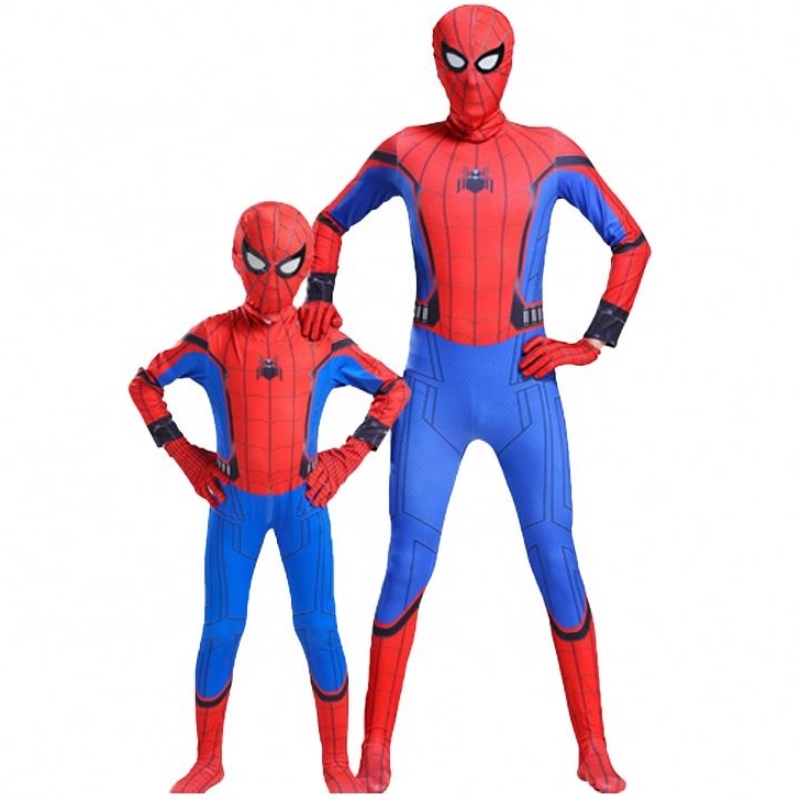 TV-film Game Bodysuit Parent-Children Parallel Universe Black Spider Jumpsuit Adult Anime Cosplay Spiderman Halloween Costume