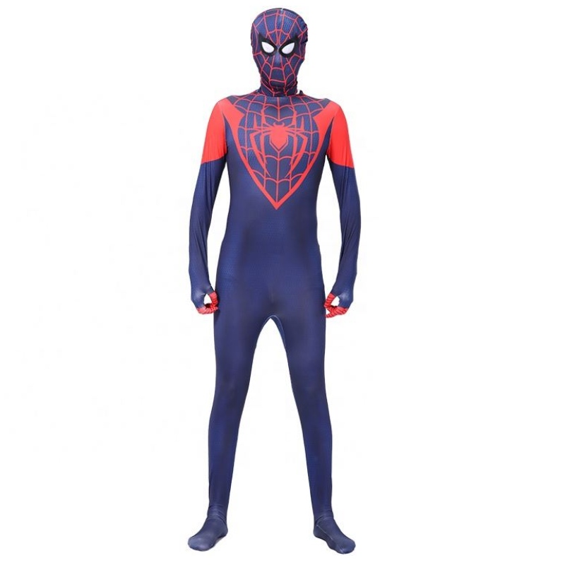 2022 Halloween Carnival Party Manliga vuxna TV&movie superhjälte jumpsuits rollplay Factory Direct Supply Spiderman Costume Cosplay