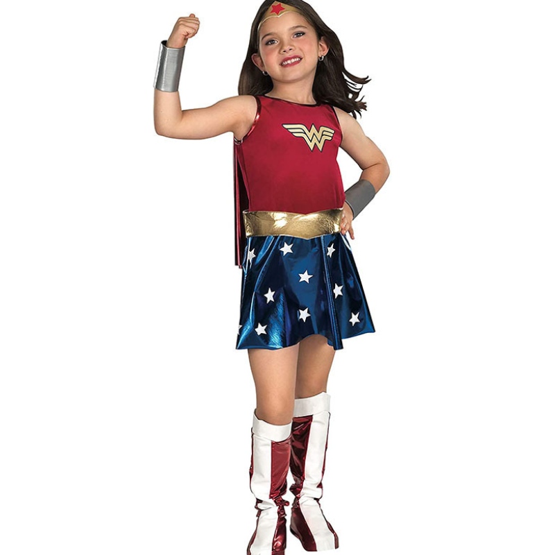 Halloween Comics Diana Women Girls Cosplay Stage Performance Costume för födelsedagsfest