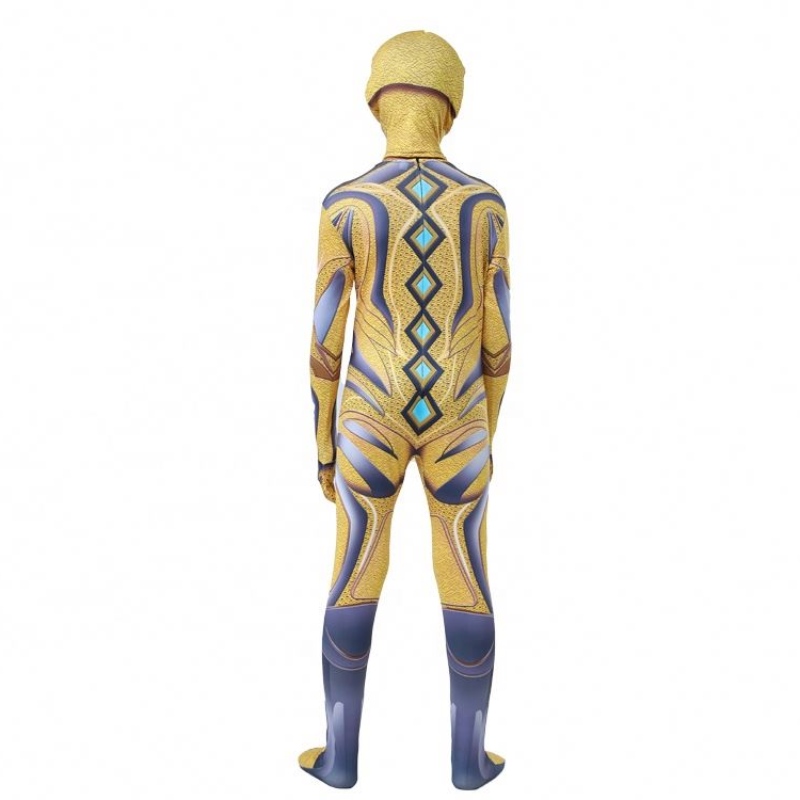 Hetaste halloween film jumpsuit anime superhjälte zentai power ranger costume för pojkar