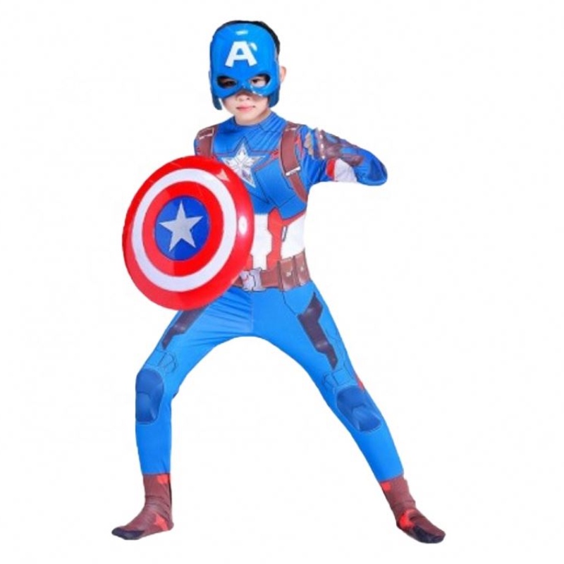 Avenger Winter Guard For Halloween Party Kids&men America TV&movie Game Cosplay China Factory Supply Tights Captain Costume