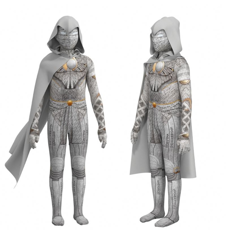 Ny design -TV&movie kostymer halloween kläder barn superhjälte kostymer månen riddare cosplay kostymer