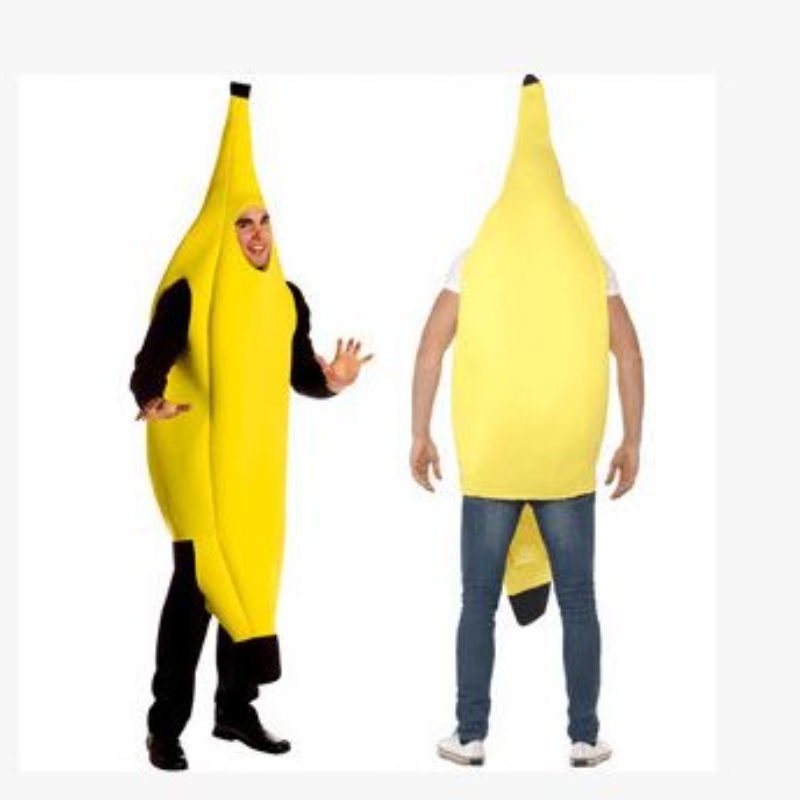 Billig grossist cosplay karneval banankostym