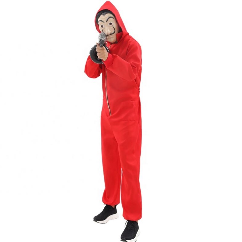Spanien TV Salvador Dali Movie Costume Money Heist The House of Paper La Casa de Papel Halloween Party Costumes Cosplay Costume