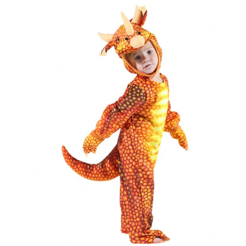 Barn dinosaurdräkt halloween fest cosplay maskot djurkläder rollspel