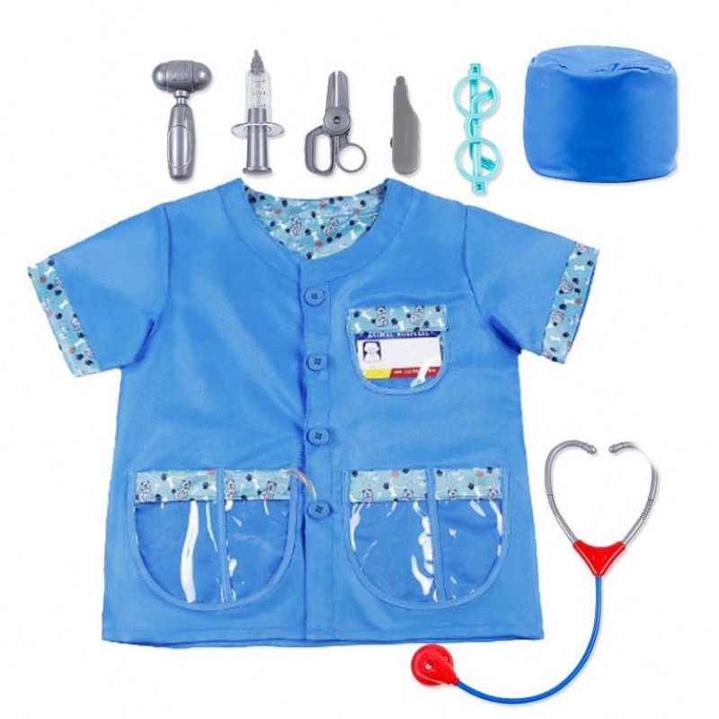 Kid Children Profession Cosplay Multi Career Nurse Vet Kid Doctor Costume HCBC-003